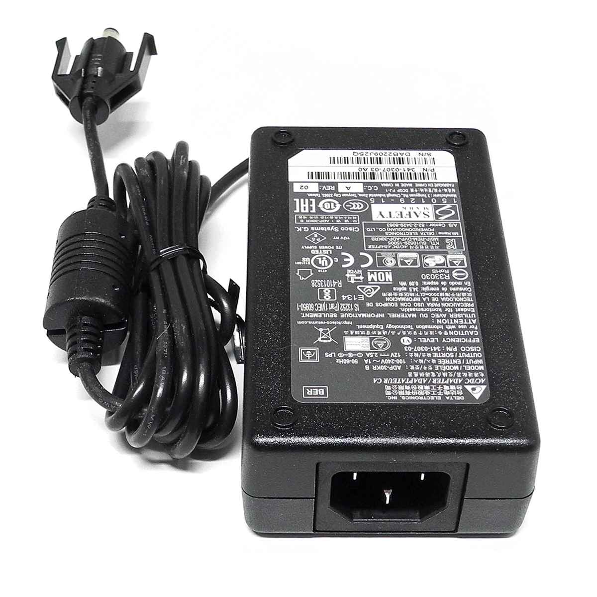 Cisco 341-0307-03 Power Supply/Netzteil 12V 2.5A für Cisco Meraki MR-Series WAP Cisco 341-0307-03 Power Supply/Netzteil 12V 2.5A für Cisco Meraki MR-Series WAP