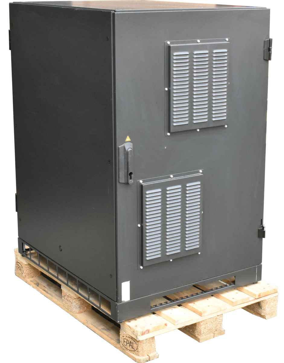 Knürr 24H E+Lüfter 230V A3C40084361 Server Rack B79cm x H129cm T100cm +Control Unit 4x Power Strips Knürr 24H E+Lüfter 230V A3C40084361 Server Rack B79cm x H129cm T100cm +Control Unit 4x Power Strips