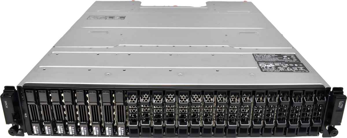 Dell EMC Storage SC420 2x 12G SAS 4 Controller 24x2.5 SFF 2x PSU