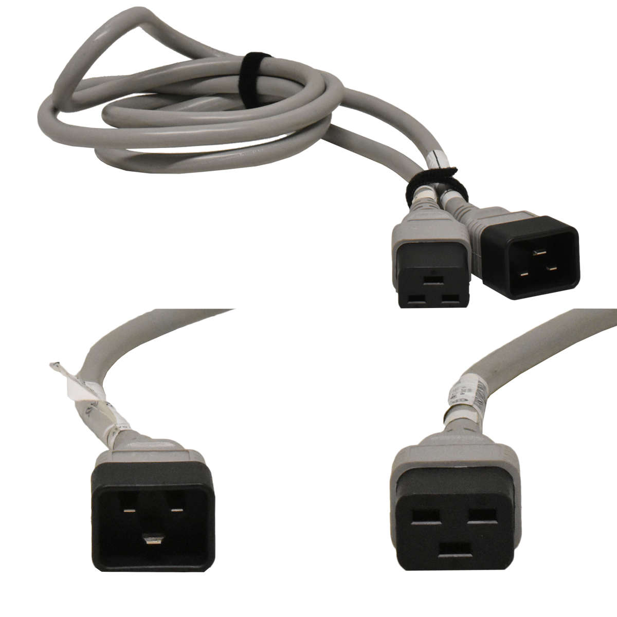 HP-Longwell-2m-Netzkabel-Verlängerungskabel-C19-C2-001.jpg HP/Longwell 2m Netzkabel/Verlängerungskabel C19-C20 242867-005