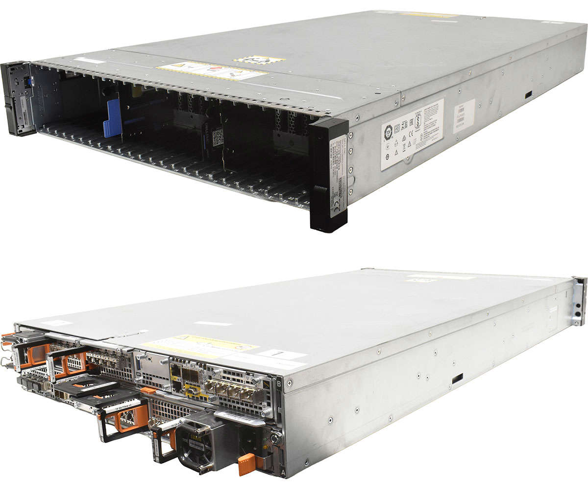 Dell-EMC-Unity-XT-680-Disk-Processor-Enclosure-WRN-009.jpg Dell EMC Unity XT 680 Disk Processor Enclosure WRNDPE1 4x Silver 4116 384GB PC4 2x960SSD 2x240GB 25x 2.5