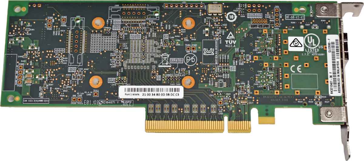 Fujitsu Qlogic QLE2690-F 1x16Gb FC Port PCIe 3.0 x8 Server Adapter BK3210407-36 E LP Fujitsu Qlogic QLE2690-F 1x16Gb FC Port PCIe 3.0 x8 Server Adapter BK3210407-36 E LP
