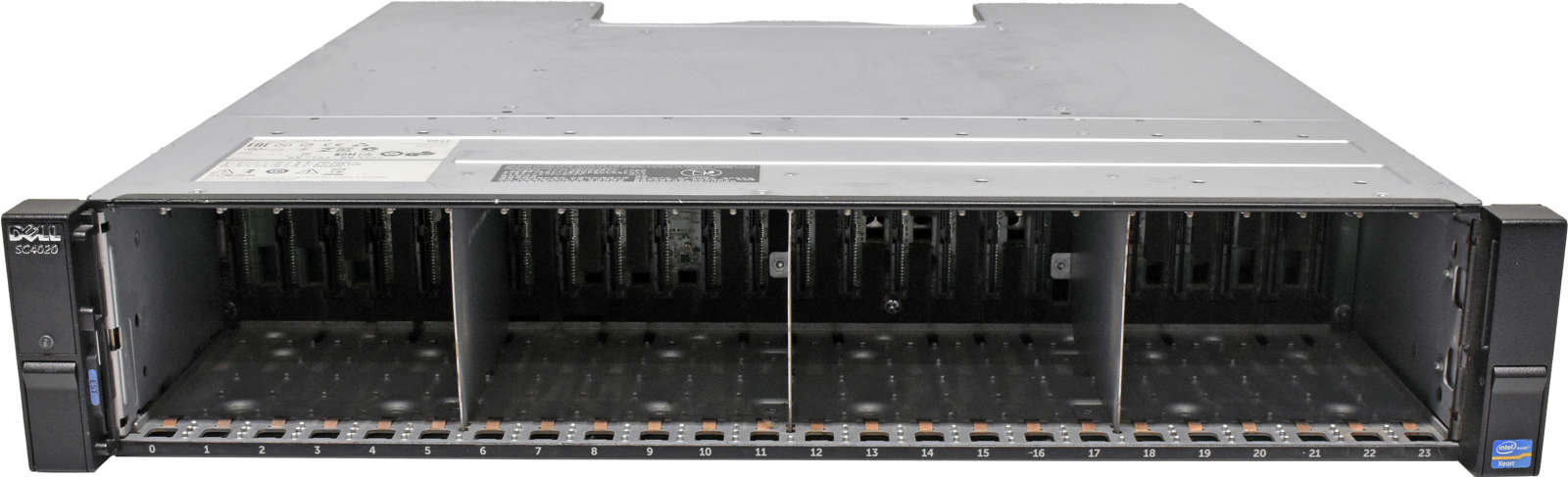 Dell Compellent SC4020 24x 2,5Zoll 2x 10G-iSCSI-2 Typ A Controller 010N16