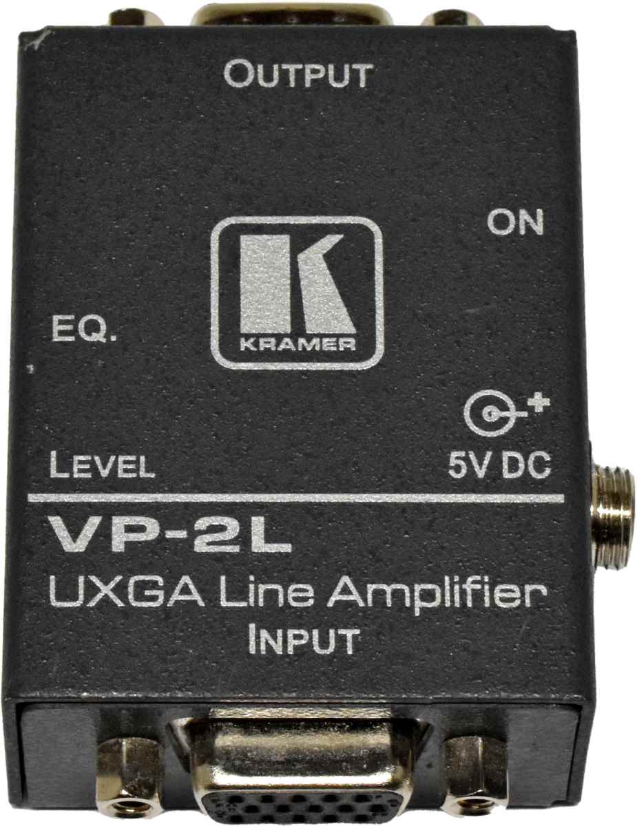 Kramer VP-2L UXGA Line Amplifier no AC Adapter Kramer VP-2L UXGA Line Amplifier no AC Adapter