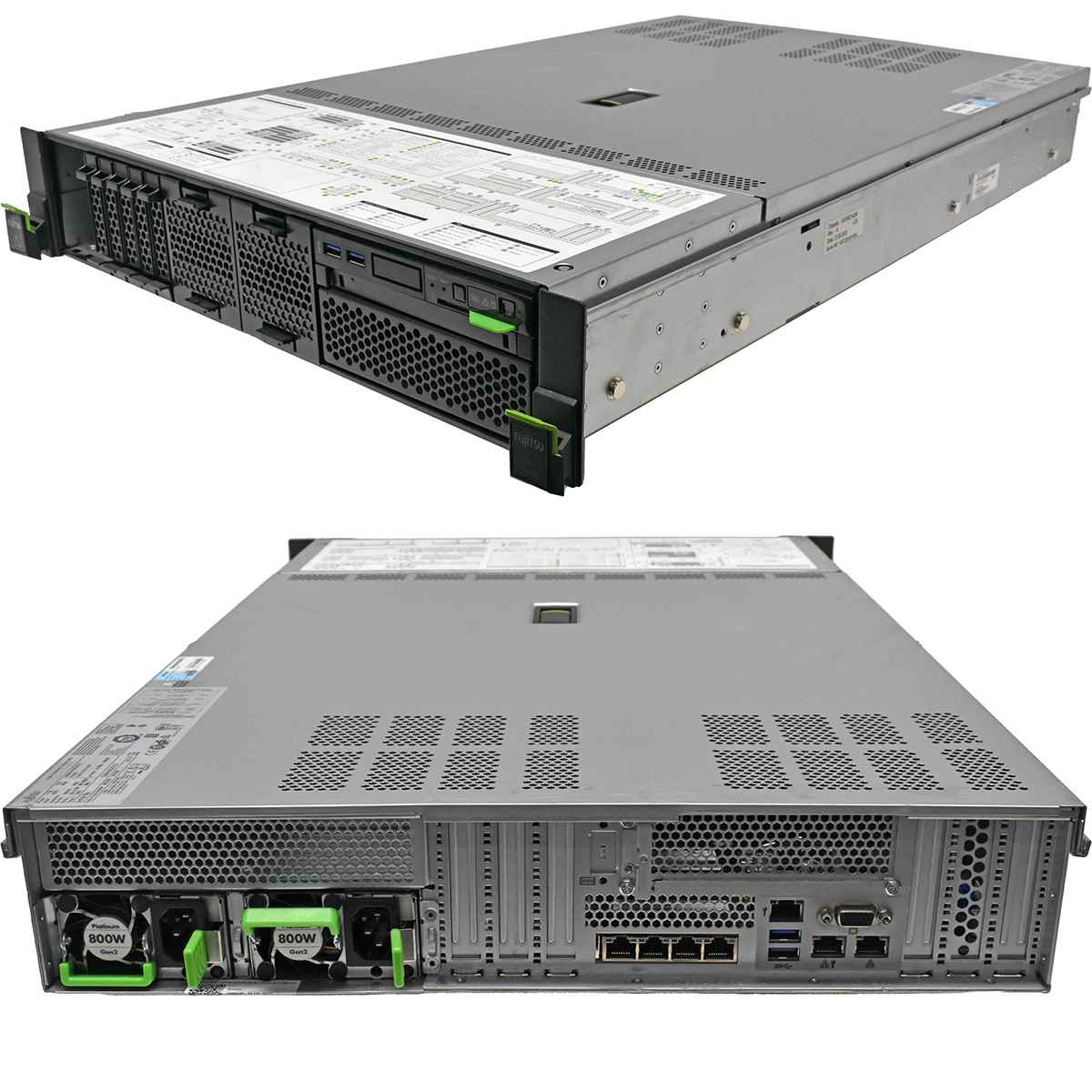 Fujitsu Primergy RX2540 M5 Server 1x GOLD 5222 3,8GHz 4 Core & 32GB RAM no HDD 8x 2,5" SFF PRAID EP420I Fujitsu Primergy RX2540 M5 Server 1x GOLD 5215 & 96GB RAM no HDD 8x 2,5" SFF PRAID EP420I SAS Controller