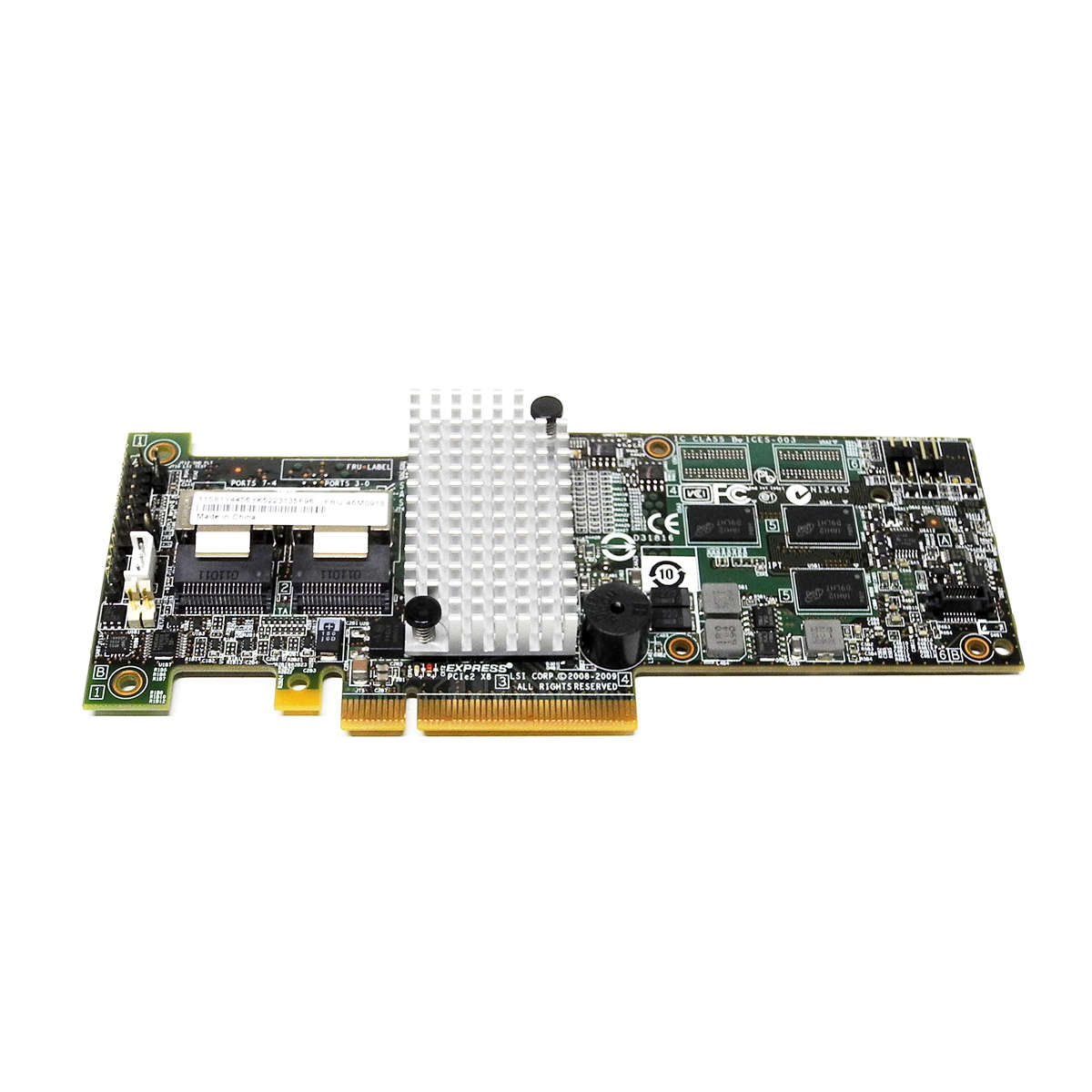 IBM-M5014-8-Port-6-Gb-PCIe-x8-RAID-Controller-ohne-002.jpg IBM M5014 8-Port 6 Gb PCIe x8 RAID Controller ohne Bracket 46M0918 L3-25121-51A
