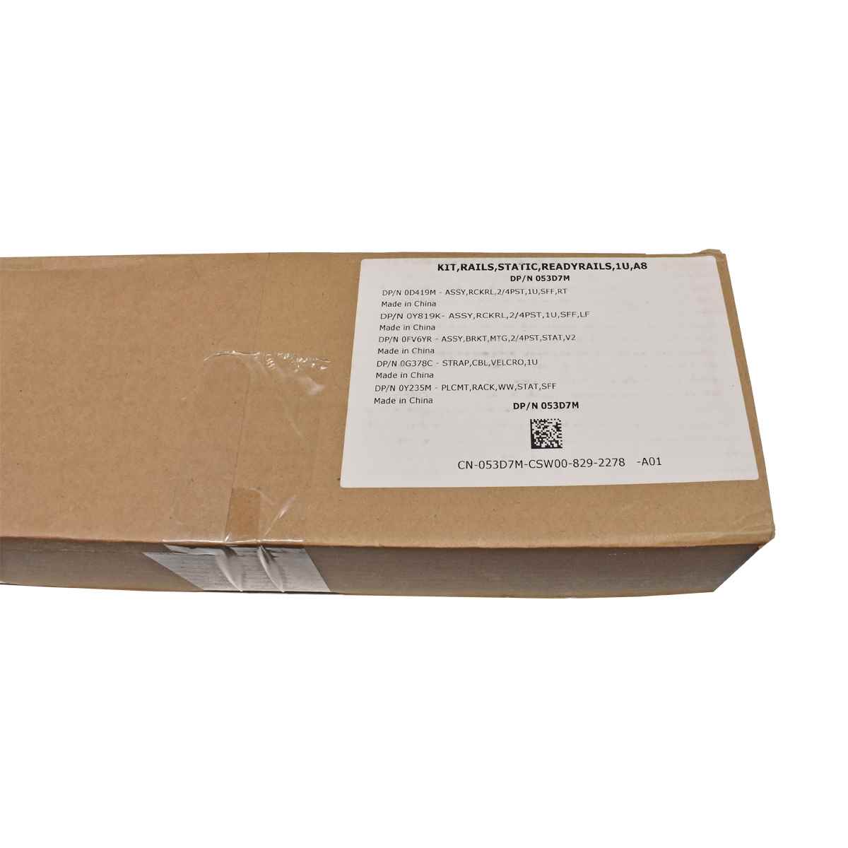 Dell Rack Rail Kit Rackschienen 053D7M 53D7M für PowerEdge R210 R220 R230 R310 R330 R410 R420 R430 R510 R515 R620 R630 Neu, OVP Dell Rack Rail Kit Rackschienen 053D7M 53D7M für PowerEdge R210 R220 R230 R310 R330 R410 R420 R430 R510 R515 R620 R630 Neu, OVP