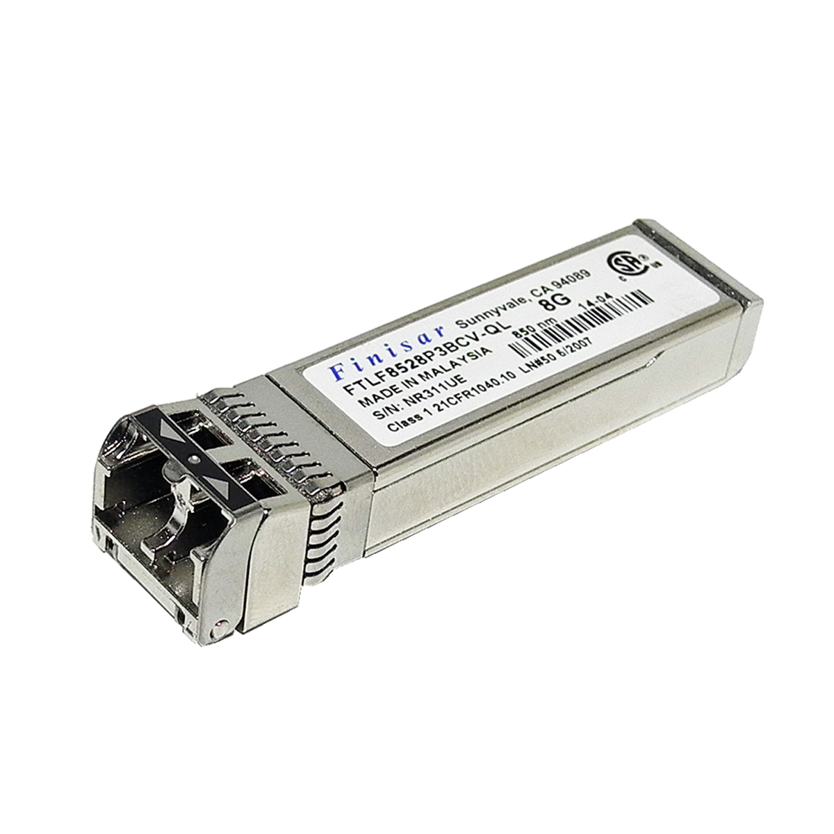 Finisar FTLF8528P3BCV-QL SFP+ 8 Gb/s Transceiver neu OVP Finisar FTLF8528P3BCV-QL SFP+ 8 Gb/s Transceiver neu OVP
