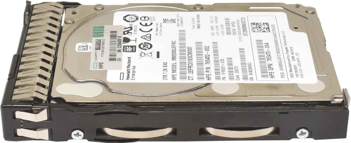 HP 2TB 2.5" 7.2K 12G SAS HDD Festplatte 765873-001 765470-004 Server Storage