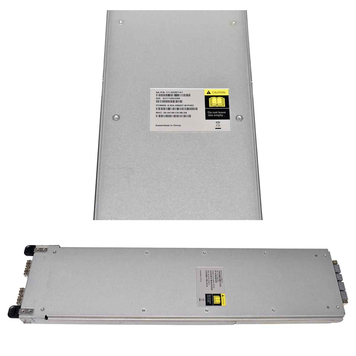 NetApp 4-Port CNA 16G FC Adapter for A700 FAS9000 111-02397+A1 4x Mini GBICs NetApp 4-Port CNA 16G FC Adapter for A700 FAS9000 111-02397+A1 4x Mini GBICs