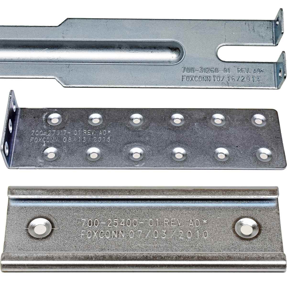 Cisco Foxconn 1U 19" Rack Mounting Kit 700-31260-01 700-27917-01 700-25400-01 for N2K N3K N5K N6K no Screws Cisco Foxconn 1U 19" Rack Mounting Kit 700-31260-01 700-27917-01 700-25400-01 for N2K N3K N5K N6K no Screws