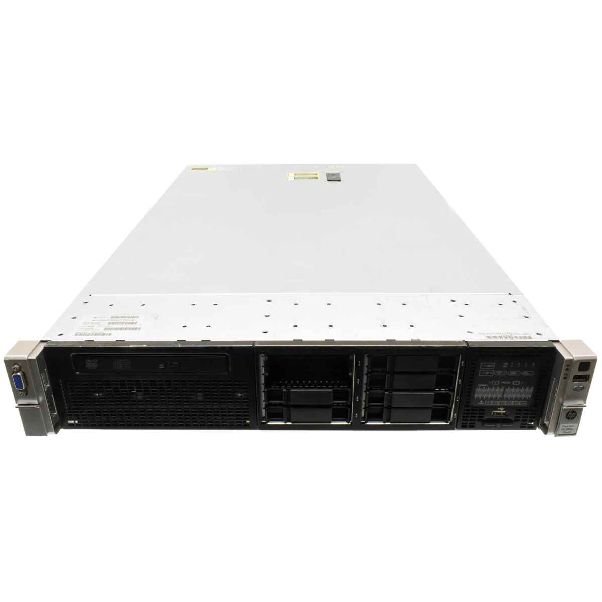 HP ProLiant DL380p G8 2xE5-2695 V2 128GB RAM 8 Bay 2.5 Zoll 533FLR-T