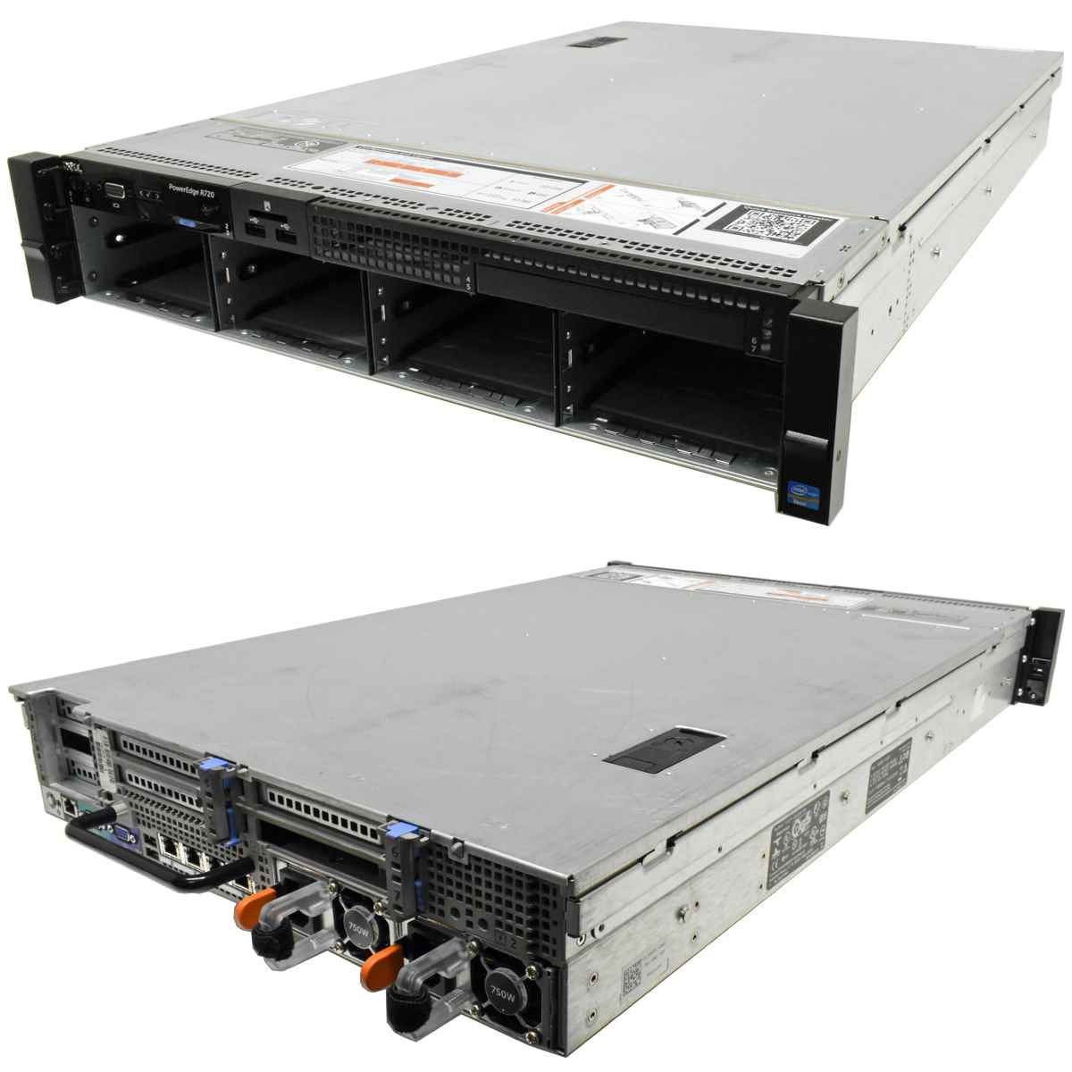 Dell PowerEdge R720 Server 2U H710p mini 2x E5-2620 CPU 16GB RAM 8x3.5 Bay 8x Caddy Dell PowerEdge R720 Server 2U H710 mini 2x E5-2650 V2 2,6 GHZ 128GB RAM 8 Bay 3,5