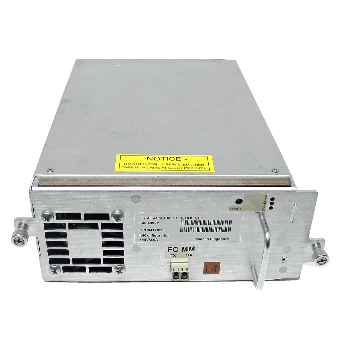 Quantum DRV ASM LTO 4 UDS3 FC Tape Drive/Bandlaufwerk 8-00489-01 für IBM TS3310