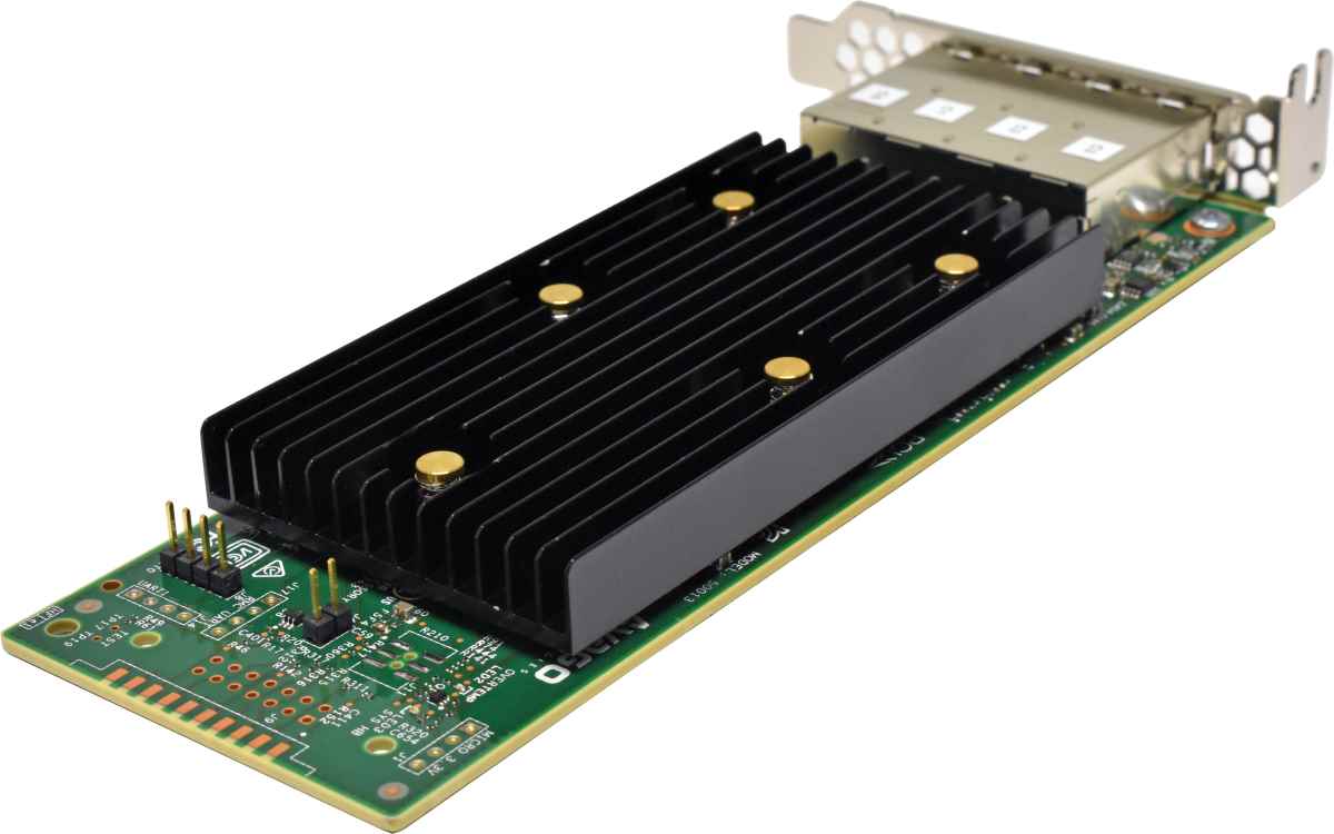 Lenovo ThinkSystem 430-16e Quad-Port 12Gb/s SFP SAS/SATA PCIe HBA 01KN503 LP Lenovo ThinkSystem 430-16e Quad-Port 12Gb/s SFP SAS/SATA PCIe HBA 01KN503 LP
