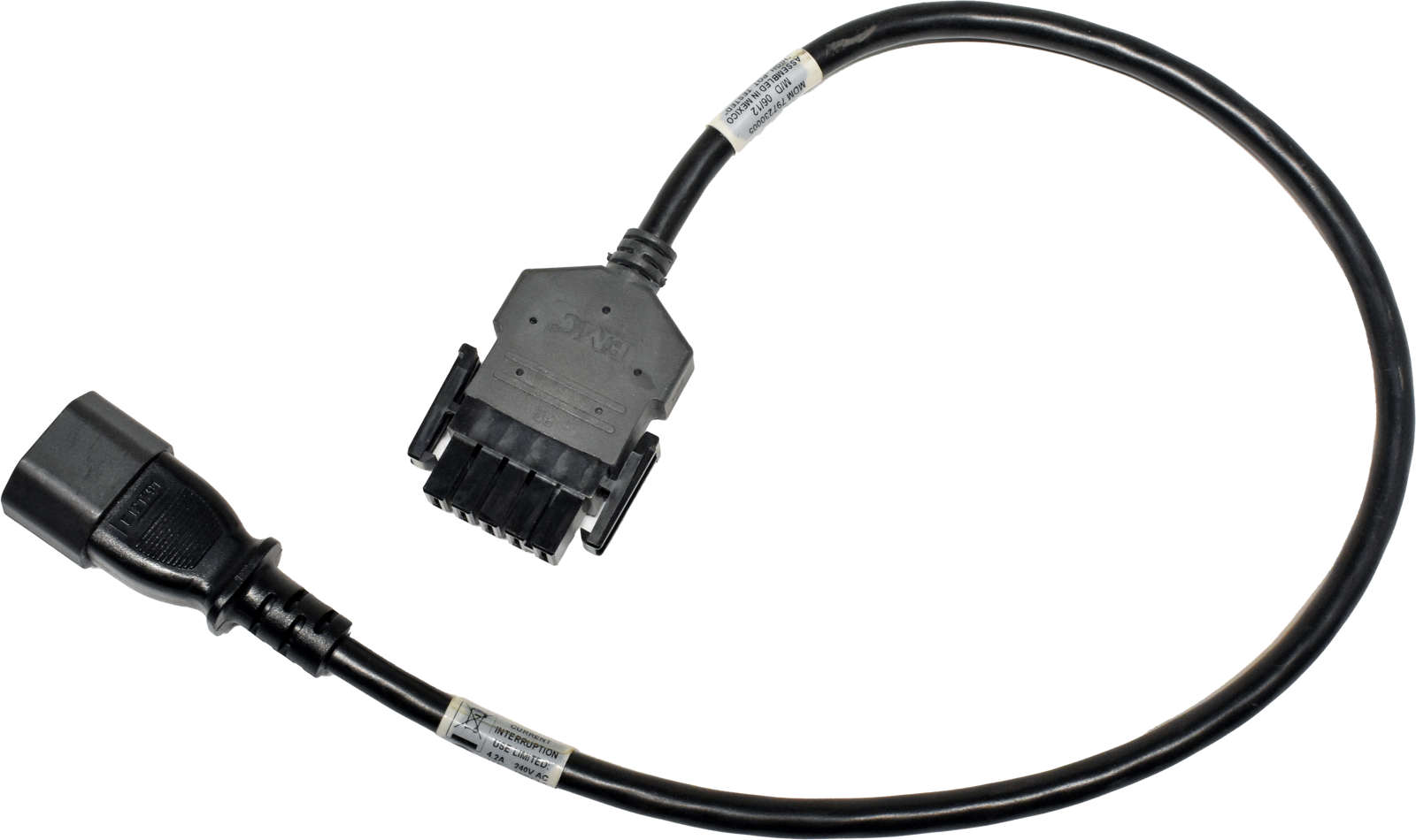 EMC-CX4-Series-0-6m-C14-Power-Cord-Netzkabel-038-0-001.jpg EMC CX4 Series 0,6m C14 Power Cord Netzkabel 038-003-719