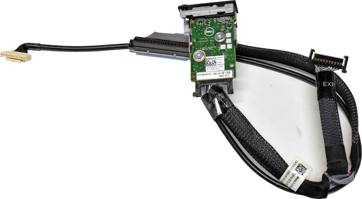 Dell PowerEdge R630 Front Control Panel 08KW2H 6Y41B0005701 + Cage + Kabel Dell PowerEdge R630 Front Control Panel 08KW2H 6Y41B0005701 + Cage + Kabel