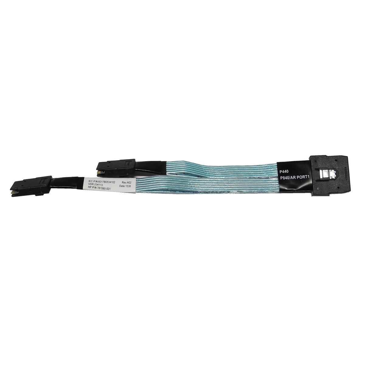 HP ProLiant DL380 G9 Dual miniSAS Kabel 2x SFF-8087 auf dual SFF8087 784629-001 HP ProLiant DL380 G9 Dual miniSAS Kabel 2x SFF-8087 auf dual SFF8087 784629-001
