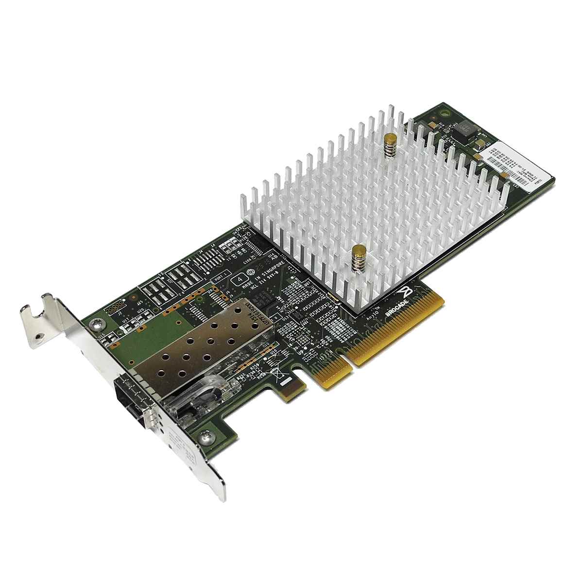 Brocade 1860-1 Single Port 16Gb FC SFP+ PCIe x8 Network Adapter BRO110401-09 LP Brocade 1860-1 Single Port 16Gb FC SFP+ PCIe x8 Network Adapter BRO110401-09 LP