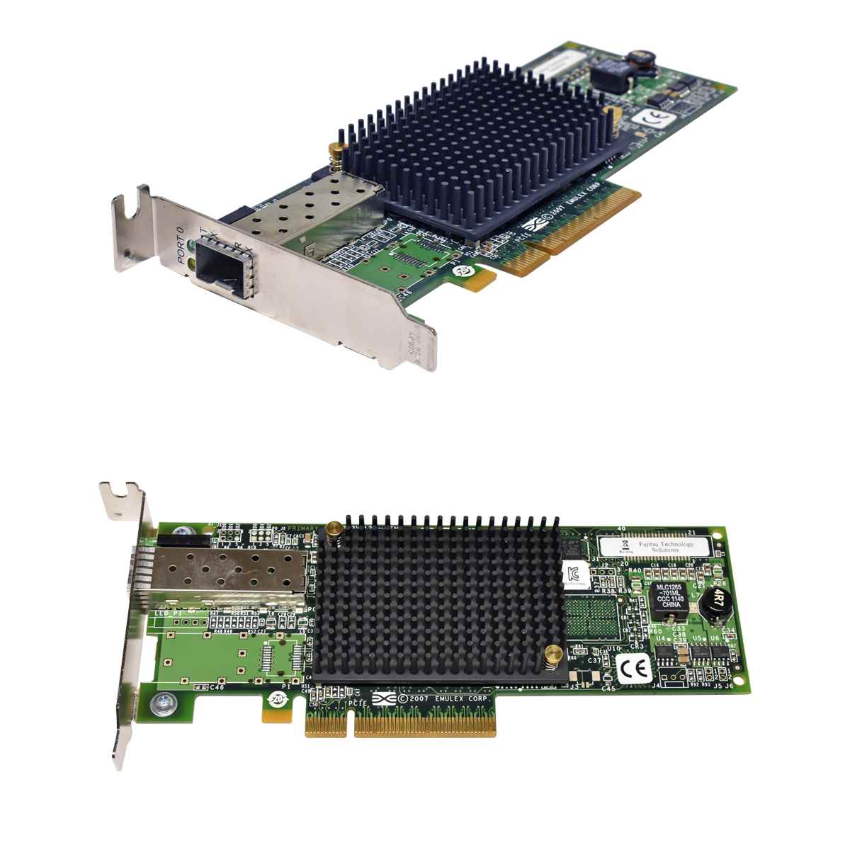 Fujitsu EMULEX LPE1250 8Gb/s PCIe x8 FC Adapter P002181-10A LP Fujitsu EMULEX LPE1250 8Gb/s PCIe x8 FC Adapter P002181-10A LP