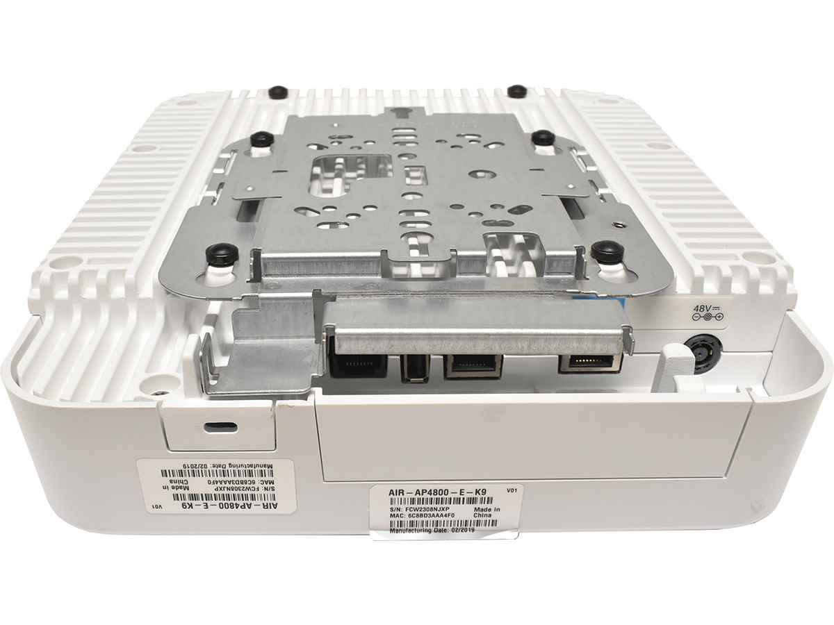 Cisco W-LAN Access Point AIR-AP4800-E-K9 mit Wandhalterung