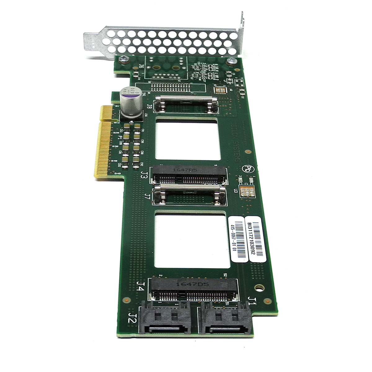 EMC Isilon Systems Dual-Port SATA PCIe x8 Boot Drive Carrier 415-0067-01 LP EMC Isilon Systems Dual-Port SATA PCIe x8 Boot Drive Carrier 415-0067-01 LP
