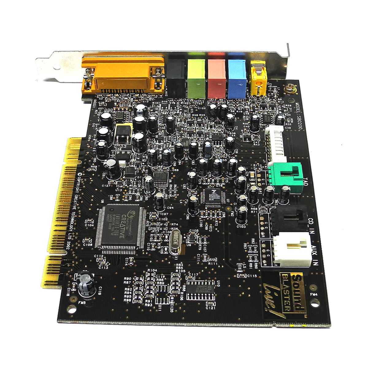 DELL 00R533 Creative Labs Sound Blaster Live! SB0200 5.1 PCI Sound Card DELL 00R533 Creative Labs Sound Blaster Live! SB0200 5.1 PCI Sound Card