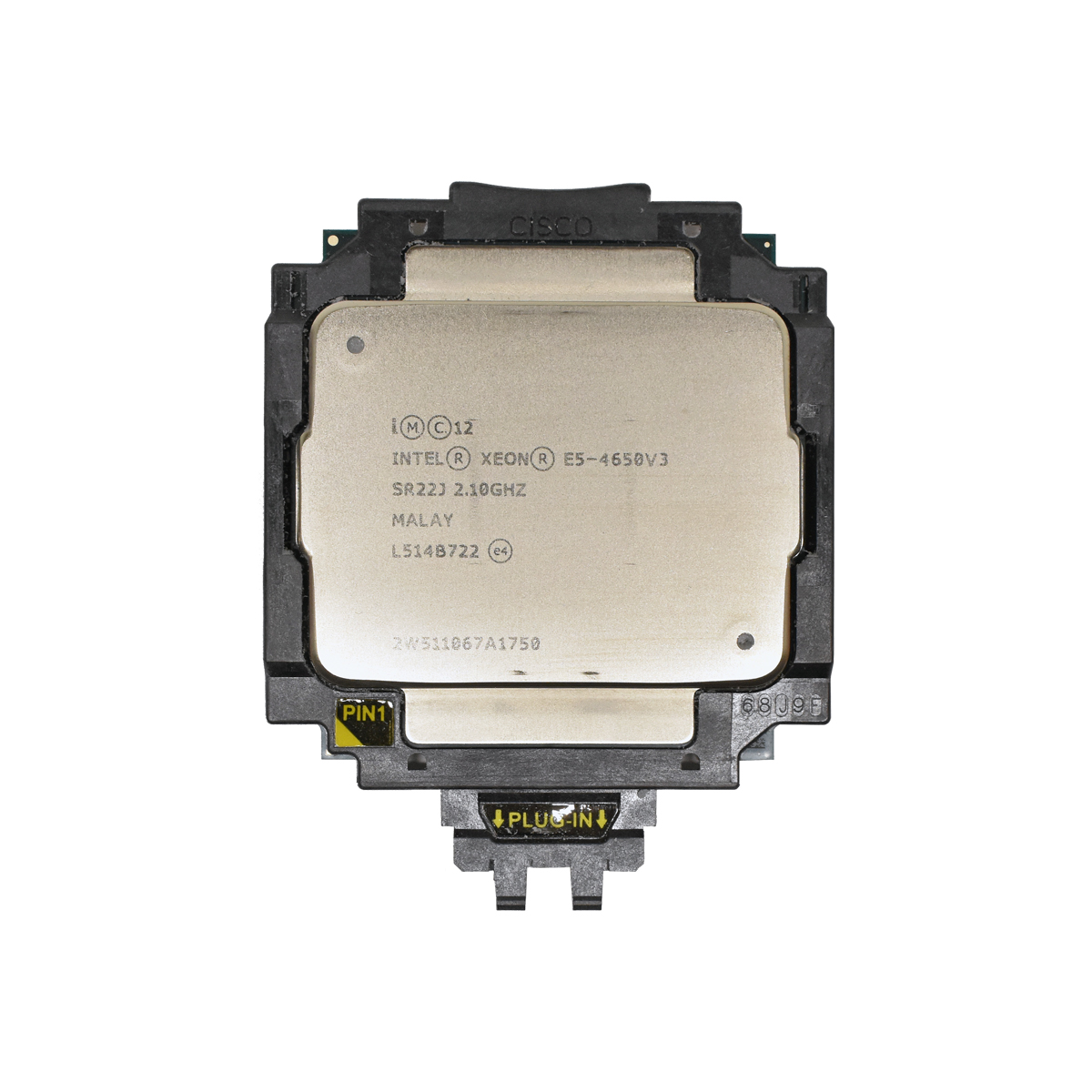 Intel Xeon Prozessor E5-4650 V3 12-Core 30 MB Cache 2,1 GHz SR22J Intel Xeon Prozessor E5-4650 V3 12-Core 30 MB Cache 2,1 GHz SR22J
