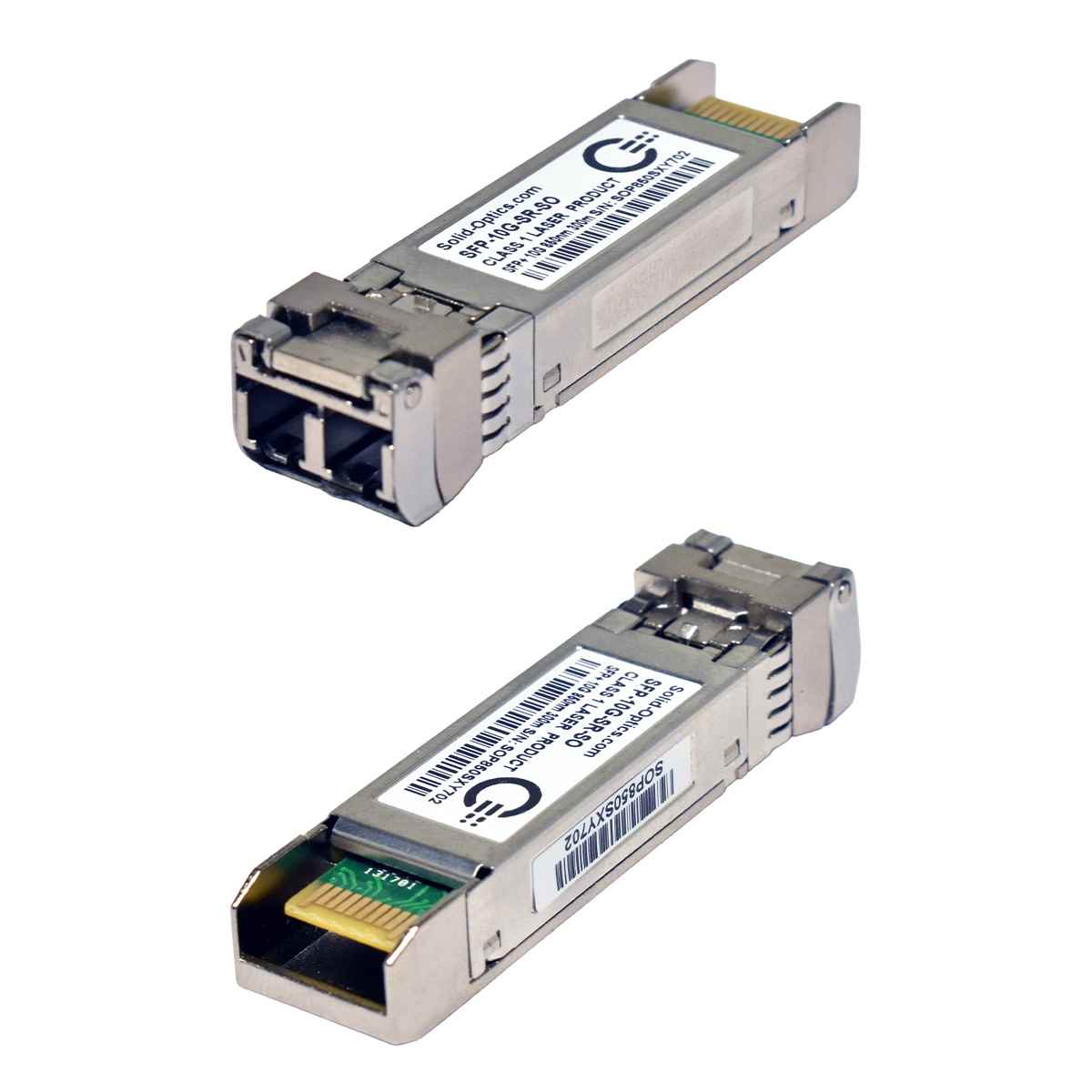Solid-Optics SFP-10G-SR-SO 10G SFP+ 850nm 300m LC Duplex Transceiver Module