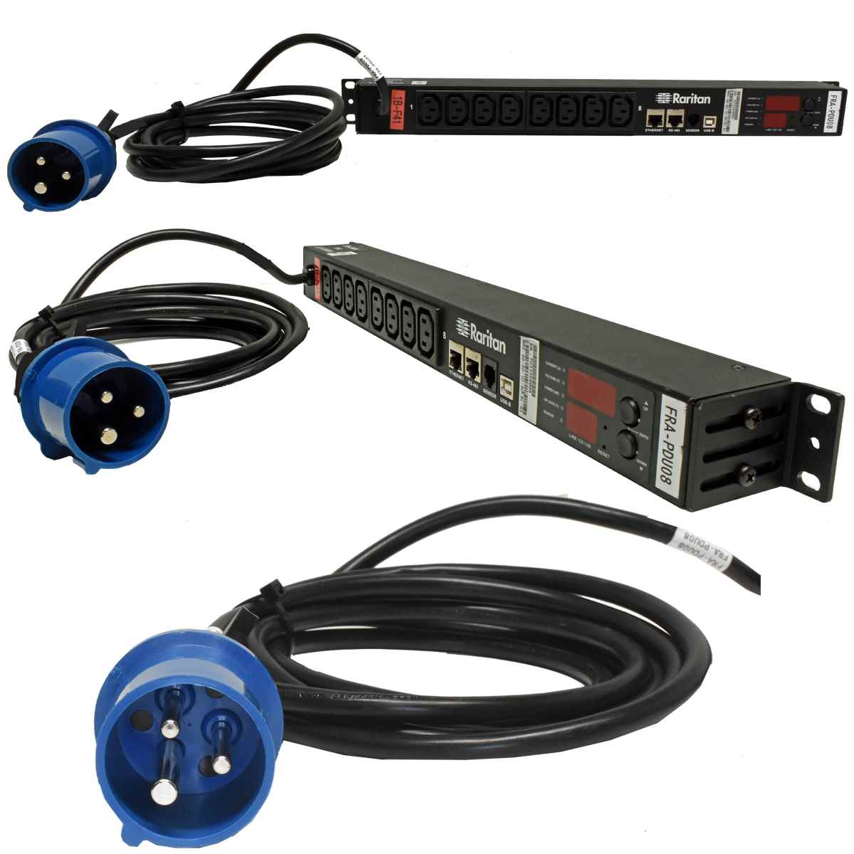 Raritan PXE-1190R Echtzeit-Fernüberwachung aller Ausgänge / Real-time remote monitoring of all outputs