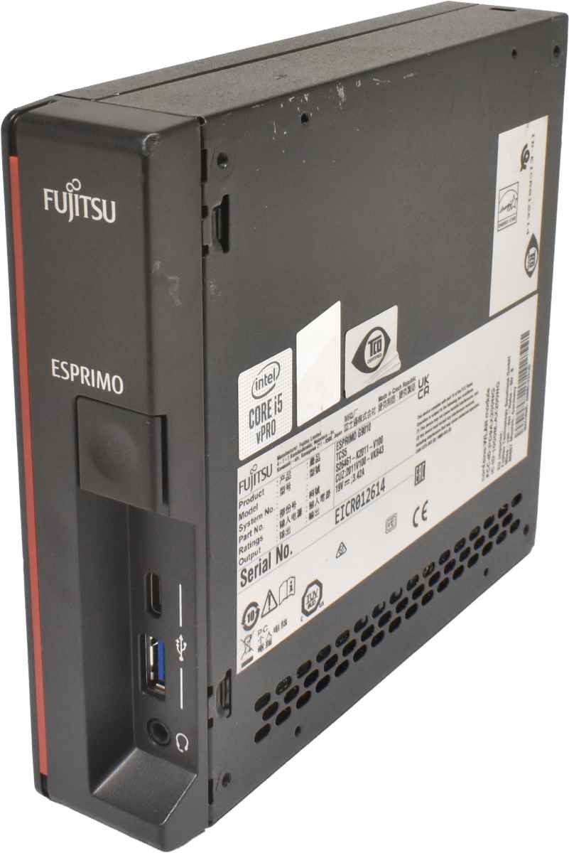 Fujitsu Esprimo G9010 Intel Core i5-10500T 8GB RAM 256GB M.2 NVMe SSD ohne Netzeil & Fuß