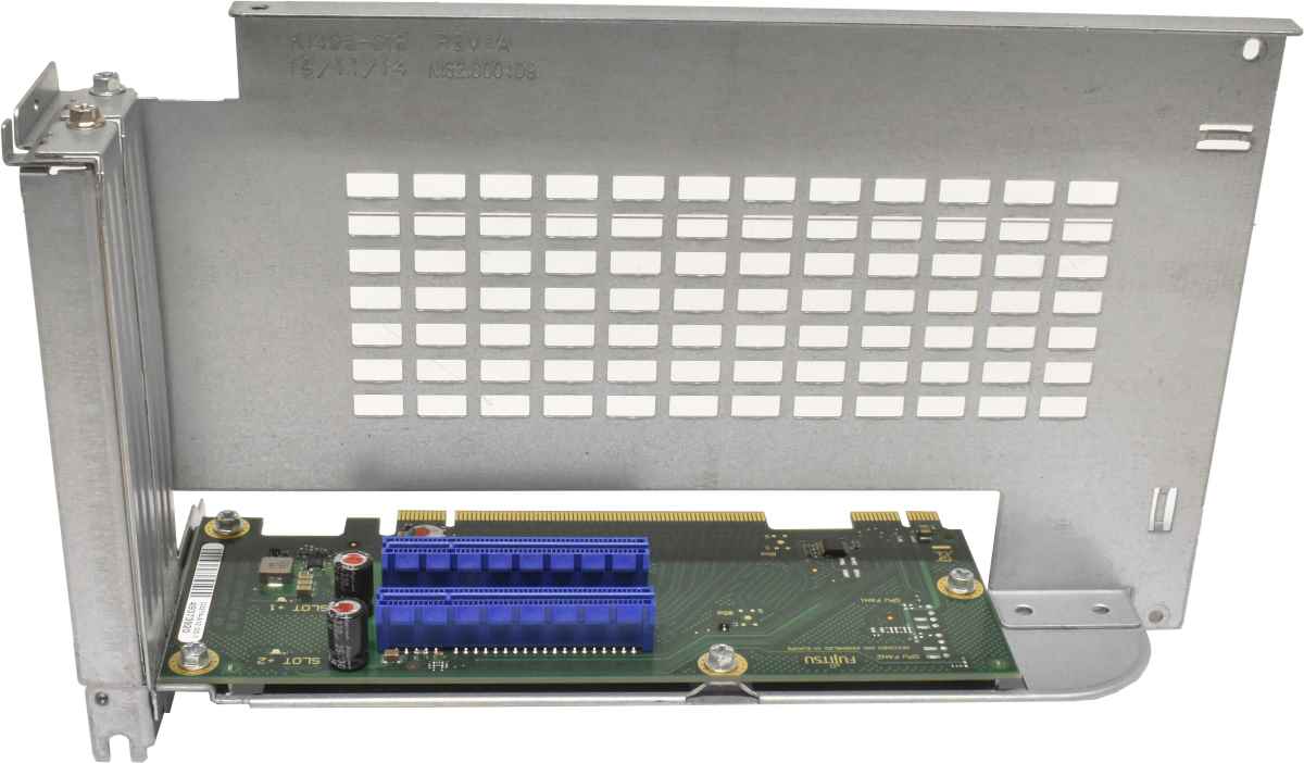 Fujitsu Riser Card D3274-A12 K1495-C18 2x PCIe Gen3 x8 für Primergy RX2540 M1 M2 Fujitsu Riser Card D3274-A12 K1495-C18 2x PCIe Gen3 x8 für Primergy RX2540 M1 M2