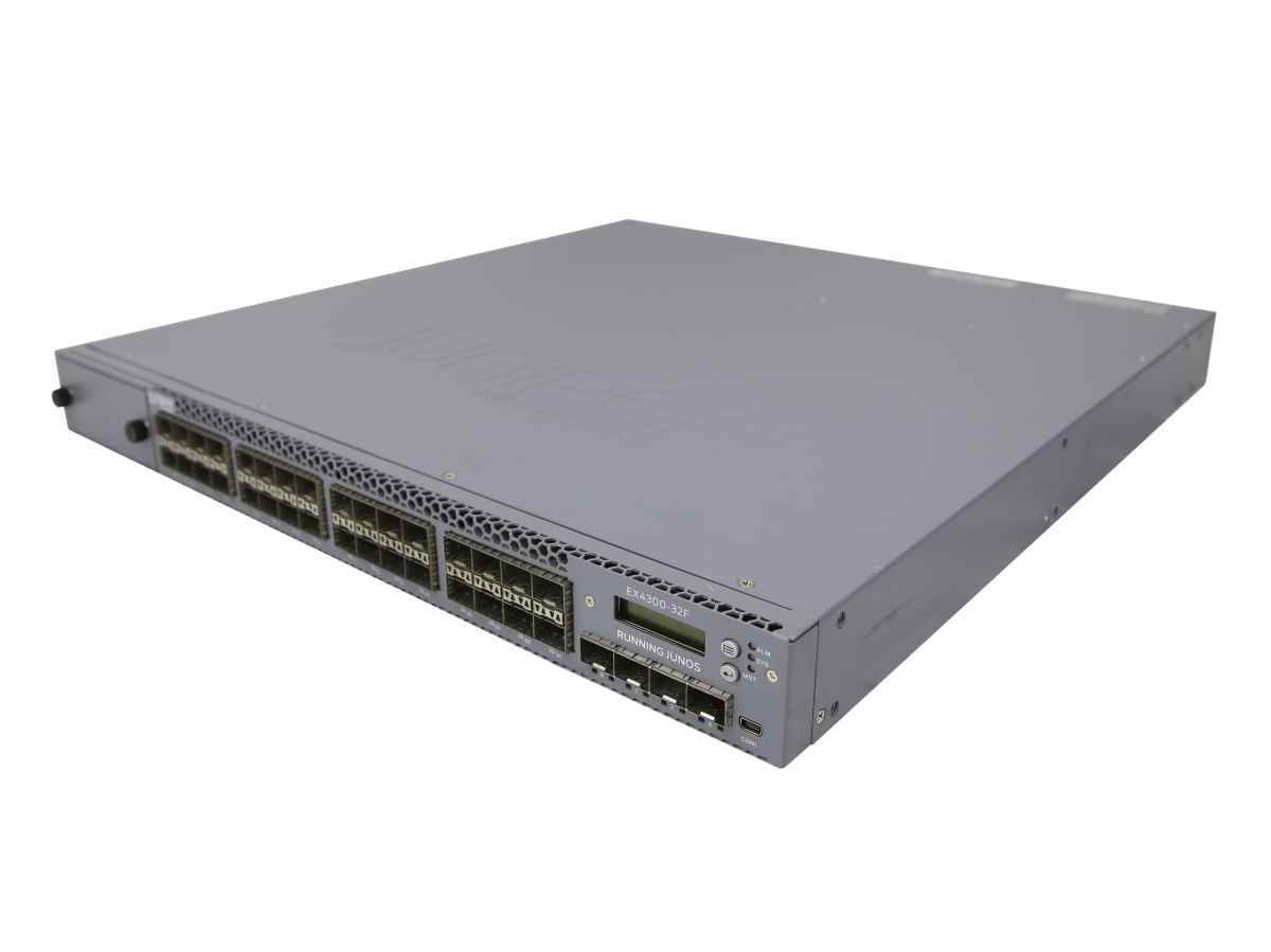 Juniper Switch EX4300-32F 650-064274 32-Port SFP GE Switch 4x 10G SFP+ 2x QSFP+ AFO Juniper Switch EX4300-32F 650-064274 32-Port SFP GE Switch 4x 10G SFP+ 2x QSFP+ AFO
