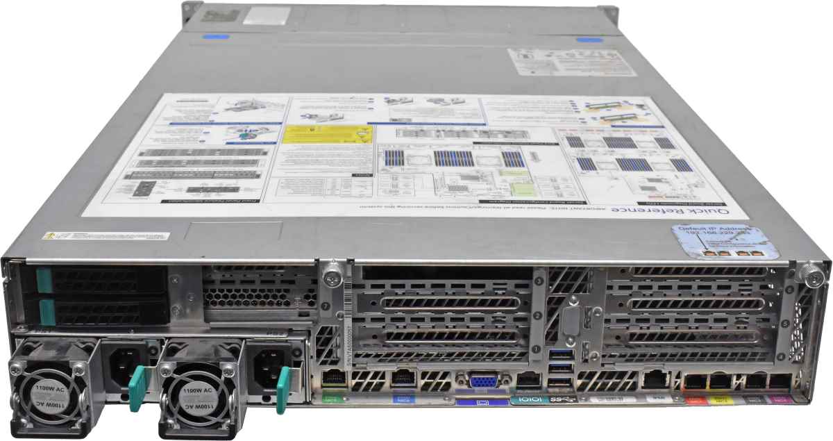 Intel Server 2U R2312WTTYSR 2x E5-2660v4 64GB PC4 24x SFF & 2x SFF RS3UC080 Intel Server 2U R2312WTTYSR 2x E5-2660v4 64GB PC4 24x SFF & 2x SFF RS3UC080