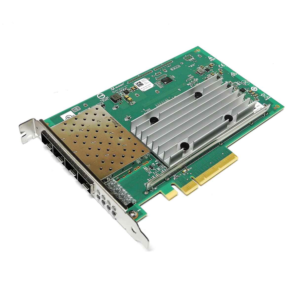 DELL 00HY9T QLogic QL41164HFCU-DE Quad-Port 10Gb PCIe x8 FC SFP+ Server Adapter DELL 00HY9T QLogic QL41164HFCU-DE Quad-Port 10Gb PCIe x8 FC SFP+ Server Adapter