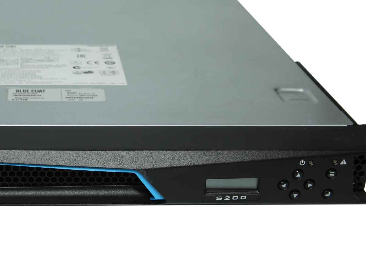 Blue Coat S200 PS-S200-500MH 4-Port GE PacketShaper No HDD No OS Blue Coat S200 PS-S200-500MH 4-Port GE PacketShaper No HDD No OS