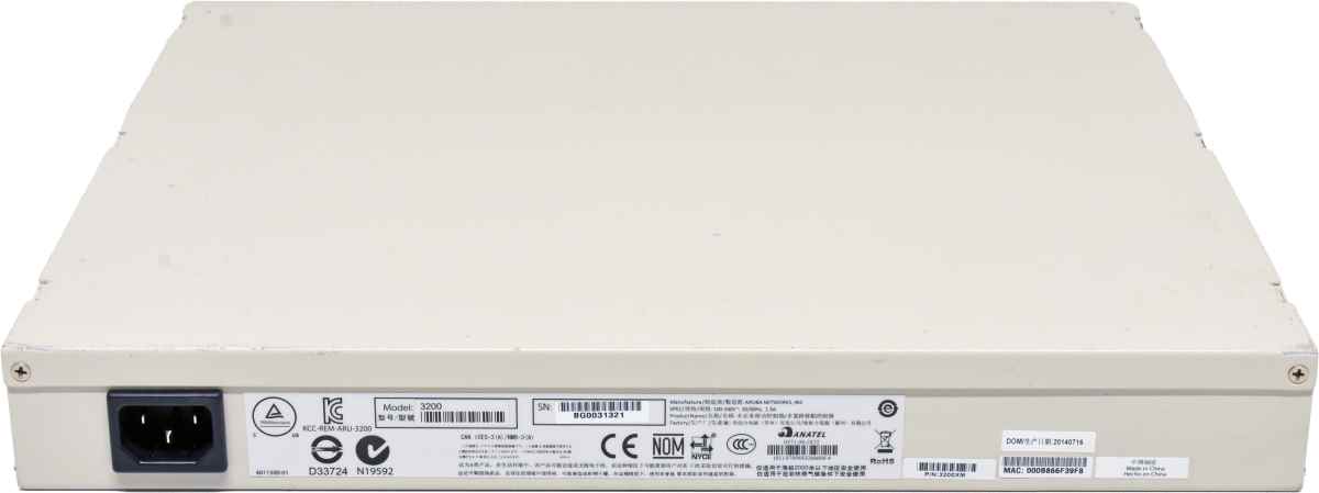 Aruba 3200 3200XM Mobility Controller Wireless LAN Controller Aruba 3200 3200XM Mobility Controller Wireless LAN Controller