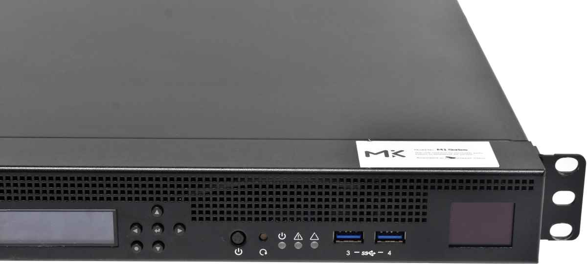 MK Advantech VEGA-7010 High Density Video Server for Multi-channel 4K/8K HEVC En-and Decoding Rack Ears
