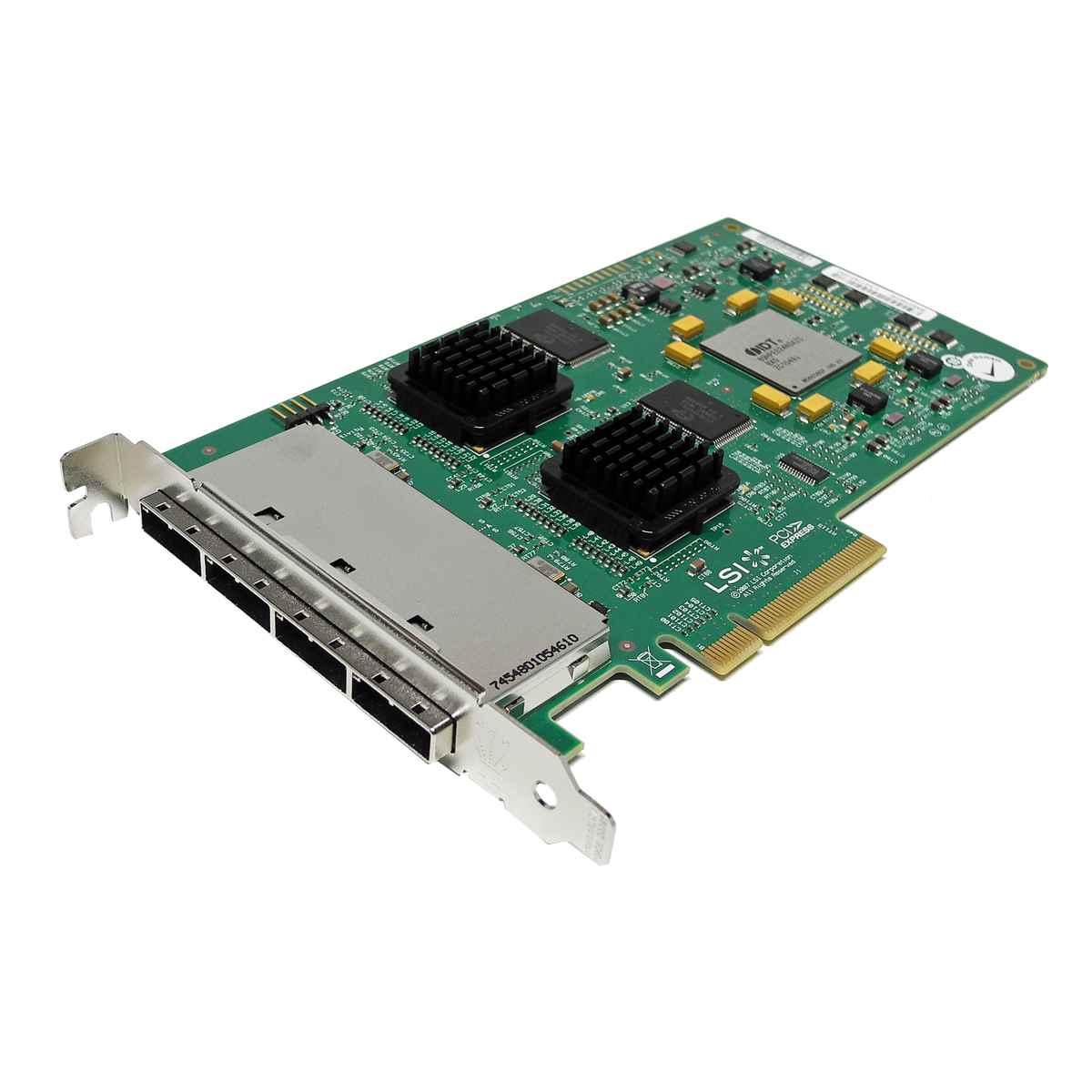 LSI SAS31601E 3Gb/s PCIe x8 SAS RAID Controller L3-01143-03D FP LSI SAS31601E 3Gb/s PCIe x8 SAS RAID Controller L3-01143-03D FP