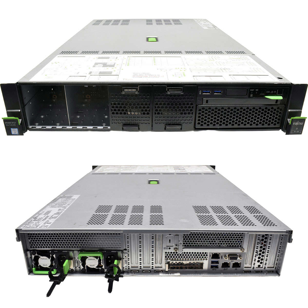 Fujitsu Primergy RX2540 M4 Server no CPU & RAM no HDD 2x Kühler 8x 2,5" SFF EP420i