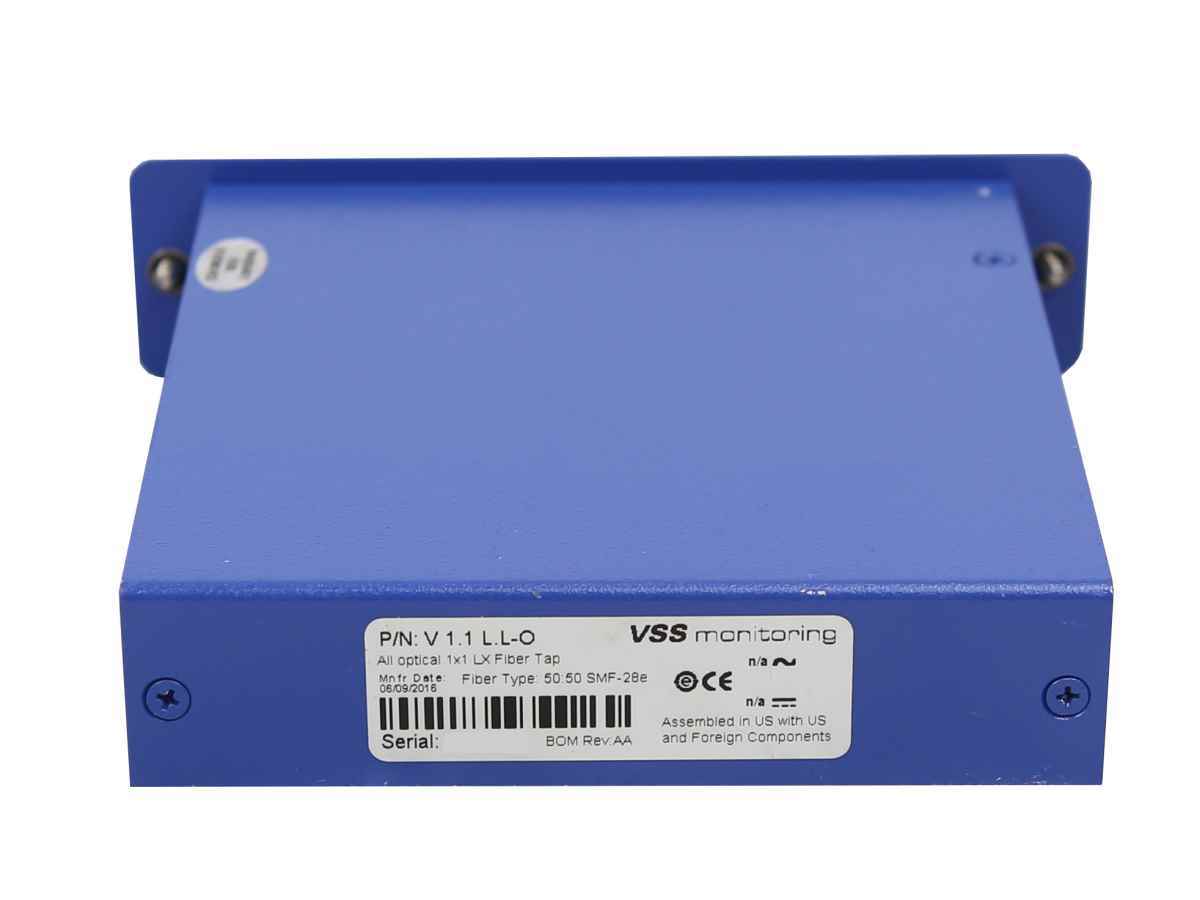 VSS Monitoring All Optical 1x1 LX Fiber Tap V 1.1 L.L-O VSS Monitoring All Optical 1x1 LX Fiber Tap V 1.1 L.L-O