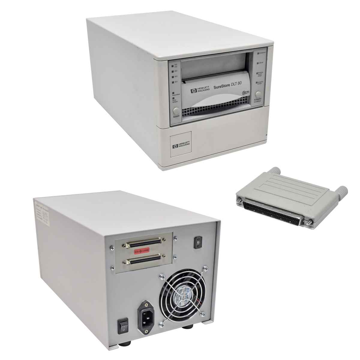 HP SureStore DLT80 C5726A C5726-60003 C5726-69201 C5726-67201 40/80 GB 6Mbps Tape Drive Bandlaufwerk HP SureStore DLT80 C5726A C5726-60003 C5726-69201 C5726-67201 40/80 GB 6Mbps Tape Drive Bandlaufwerk