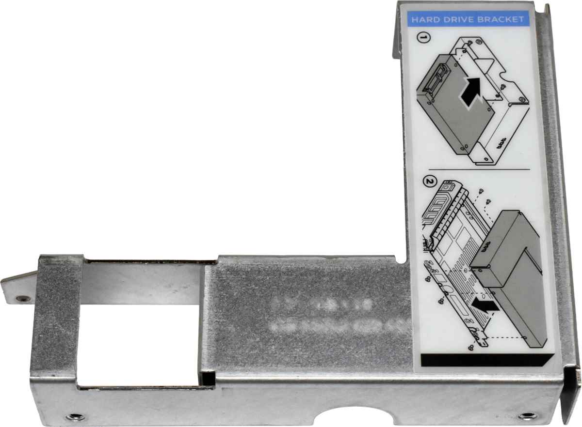 Dell 09W8C4 3.5" to 2.5" Snap-In Mounting Bracket for SAS SATA HDD Tray Dell 09W8C4 3.5" to 2.5" Snap-In Mounting Bracket for SAS SATA HDD Tray