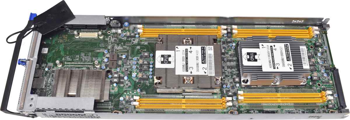 Quanta Node Server for T42S-2U no CPU no PC4 2x Heatsink Quanta Node Server for T42S-2U no CPU no PC4 2x Heatsink