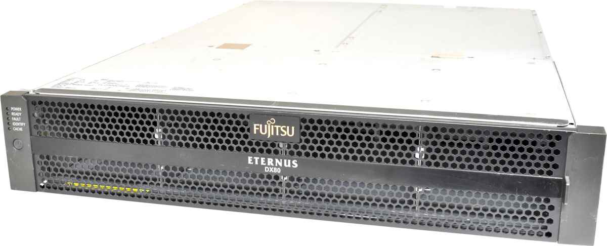Fujitsu Eternus Storage DX80 FTS: ET08F22AG 12 Bay 3,5" 2x CA07145-C611 2x PSU Fujitsu Eternus Storage DX80 FTS: ET08F22AG 12 Bay 3,5" 2x CA07145-C611 2x PSU