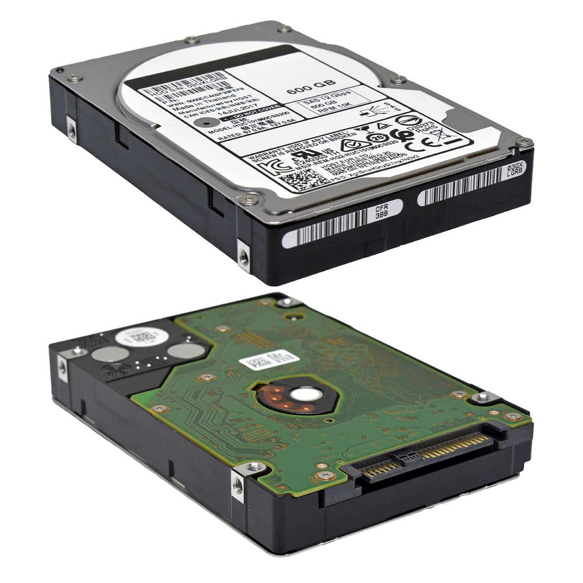 HGST 600GB 2.5" 10K 128MB Cache 12G SAS SED HDD HUC101860CSS200