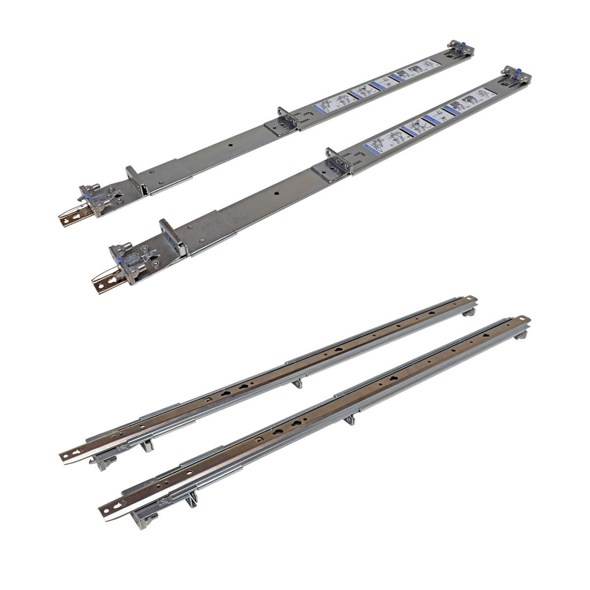 Dell-Rack-Rail-Kit-Rackschienen-0D419M-0Y819K-0FV6-001.jpg Dell Rack Rail Kit Rackschienen 0D419M 0Y819K 0FV6YR D419M Y819K FV6YR Rail Type 8 für PowerEdge R210 R220 R230 630