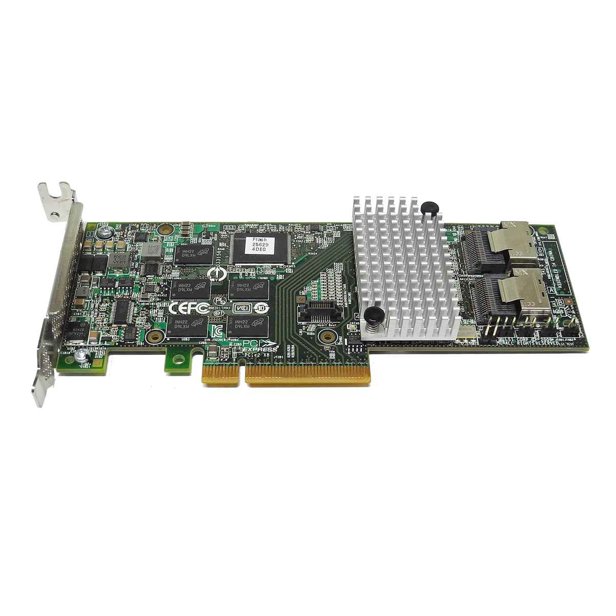 LSI MR SAS 9261-8i 8-Port 6 Gb/s PCIe x8 RAID Controller L3-25239-15A LP