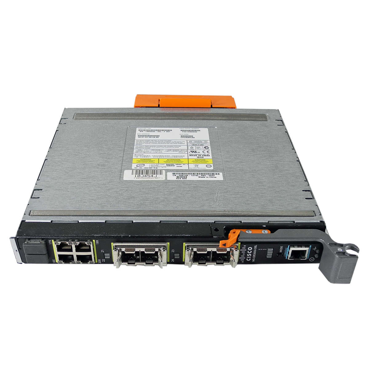 CISCO WS-CBS3032-DEL Blade Switch Dell M1000e P/N: 0TW007 TW007 2x CVR-X2-SFP