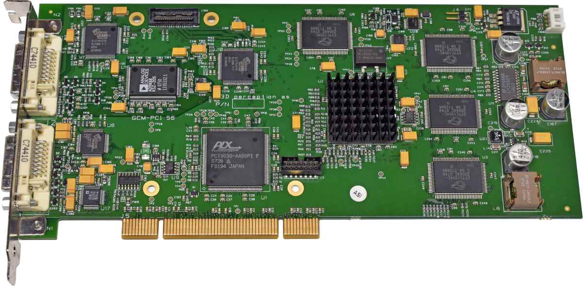 3D Perception as DUAL DVI GCM-PCI-S6 5141-0603 CARD CI3D00-2414-0603-000EF